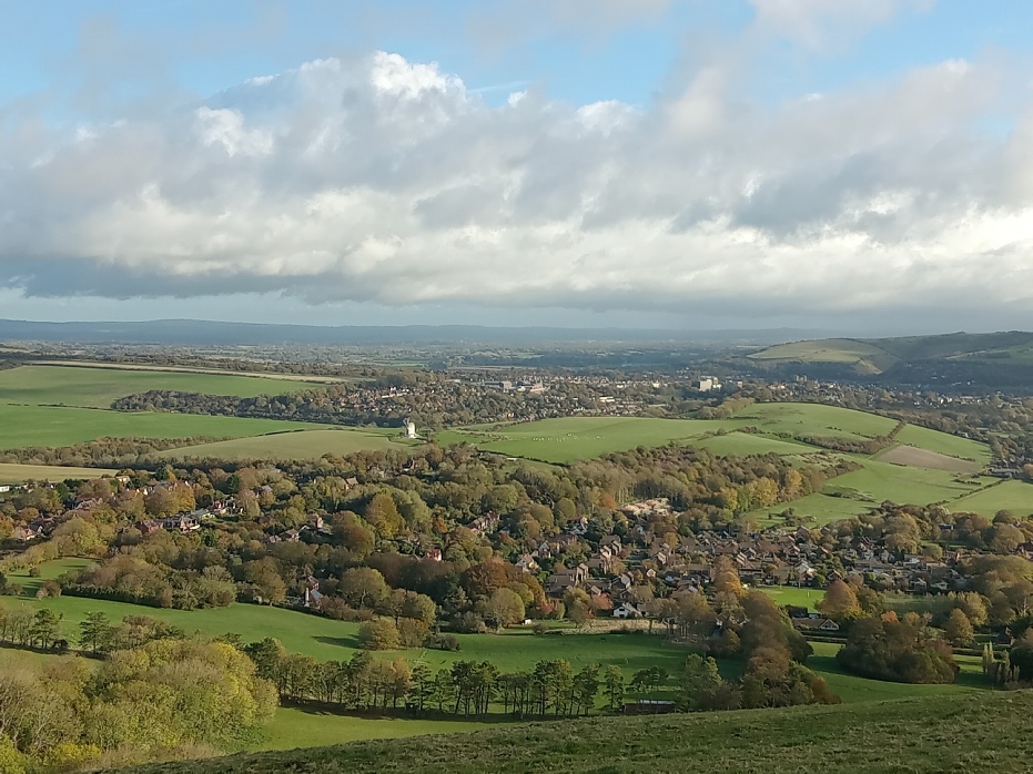 Amazing views on the Centurion South Downs Way 50-mile Ultra