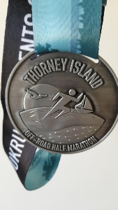 My first race medal