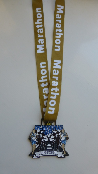 Nice Medal - Goodwood Running GP Marathon