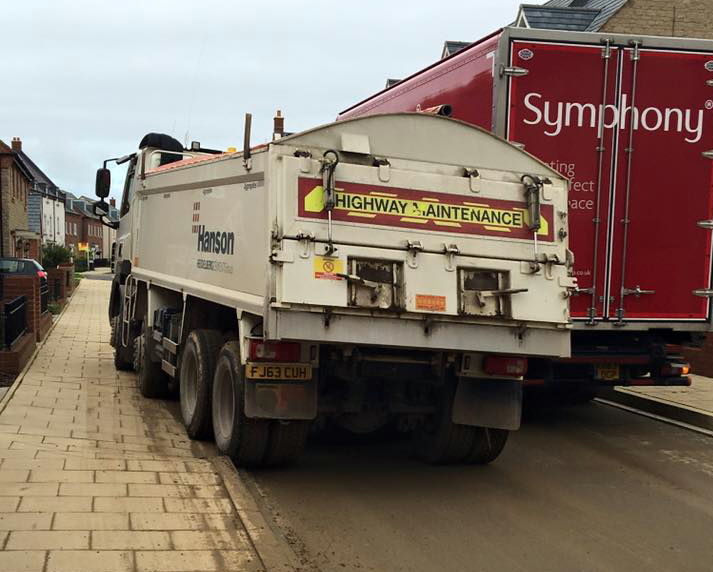 Inconsiderate Contractors at Bovis Homes