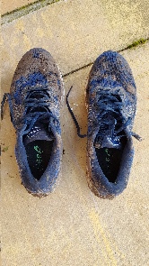 Never use your best shoes for winter trails