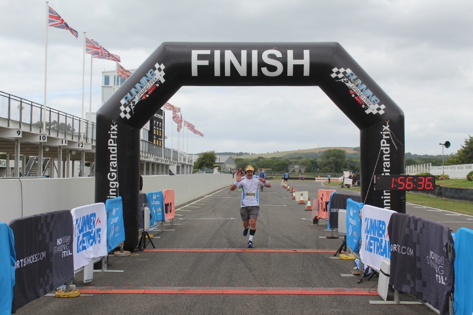 Goodwood Running GP Marathon Finish 4hrs 55mins Goodwood Running GP Marathon Finish 4hrs 55mins